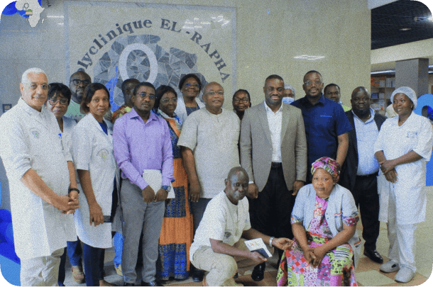 El-Rapha Hospital team